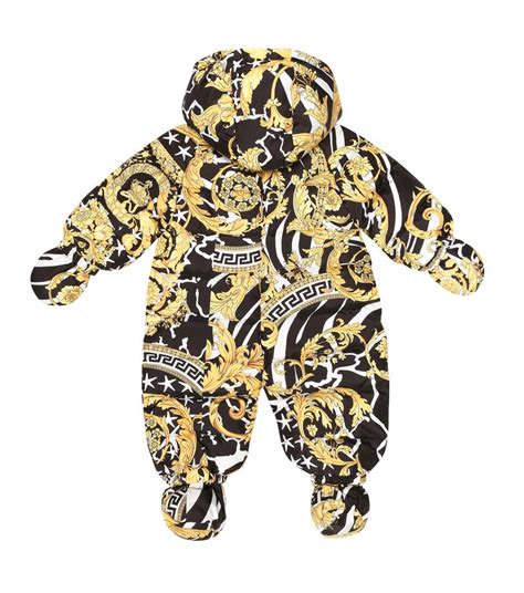 versace fles.baby|Versace baby onsie.